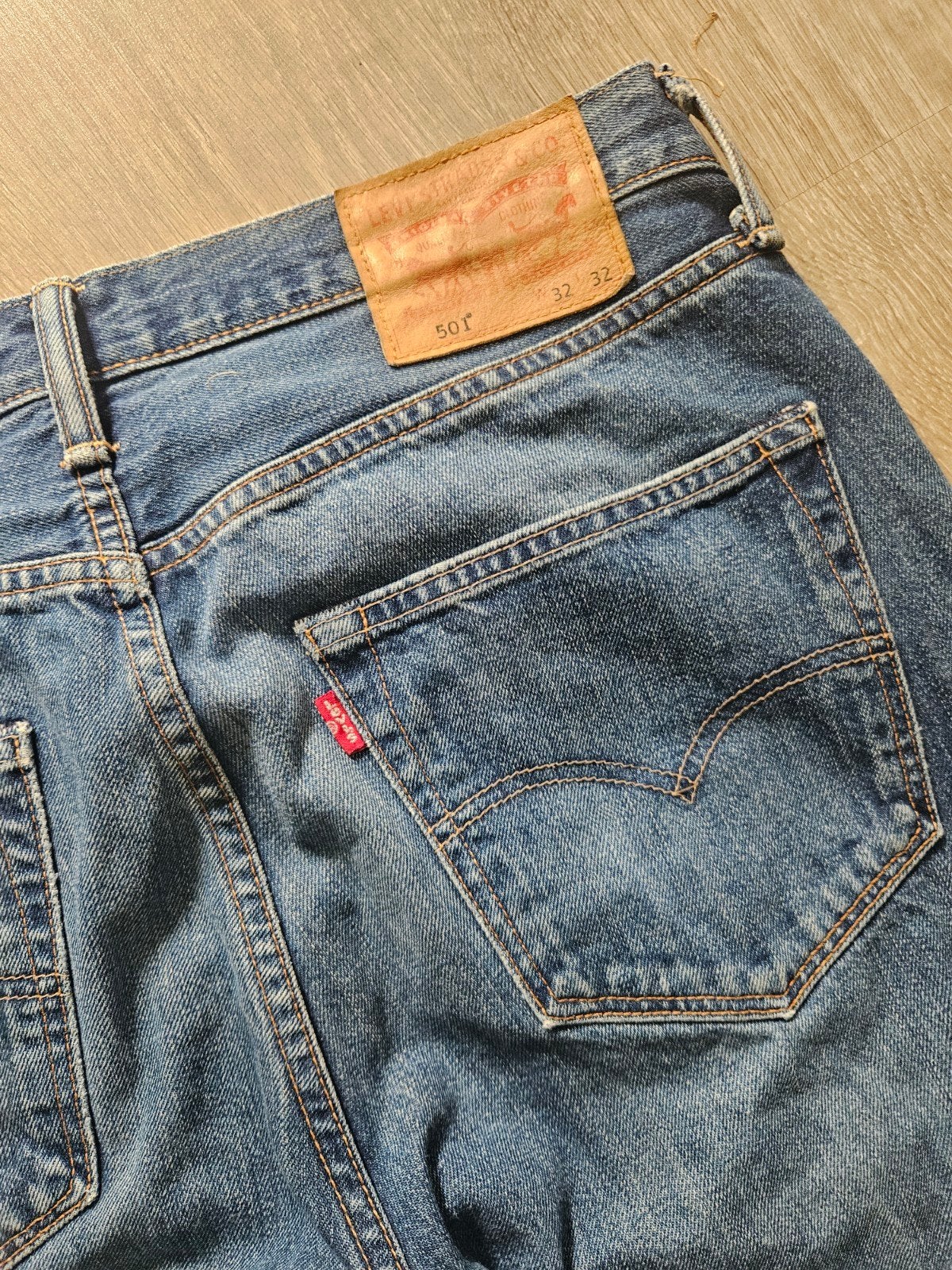 Levi’s 501 Original jeans heren Maat W32 / L32, Kleding | Heren, Spijkerbroeken en Jeans, Ophalen, Zo goed als nieuw, Blauw, W32 (confectie 46) of kleiner