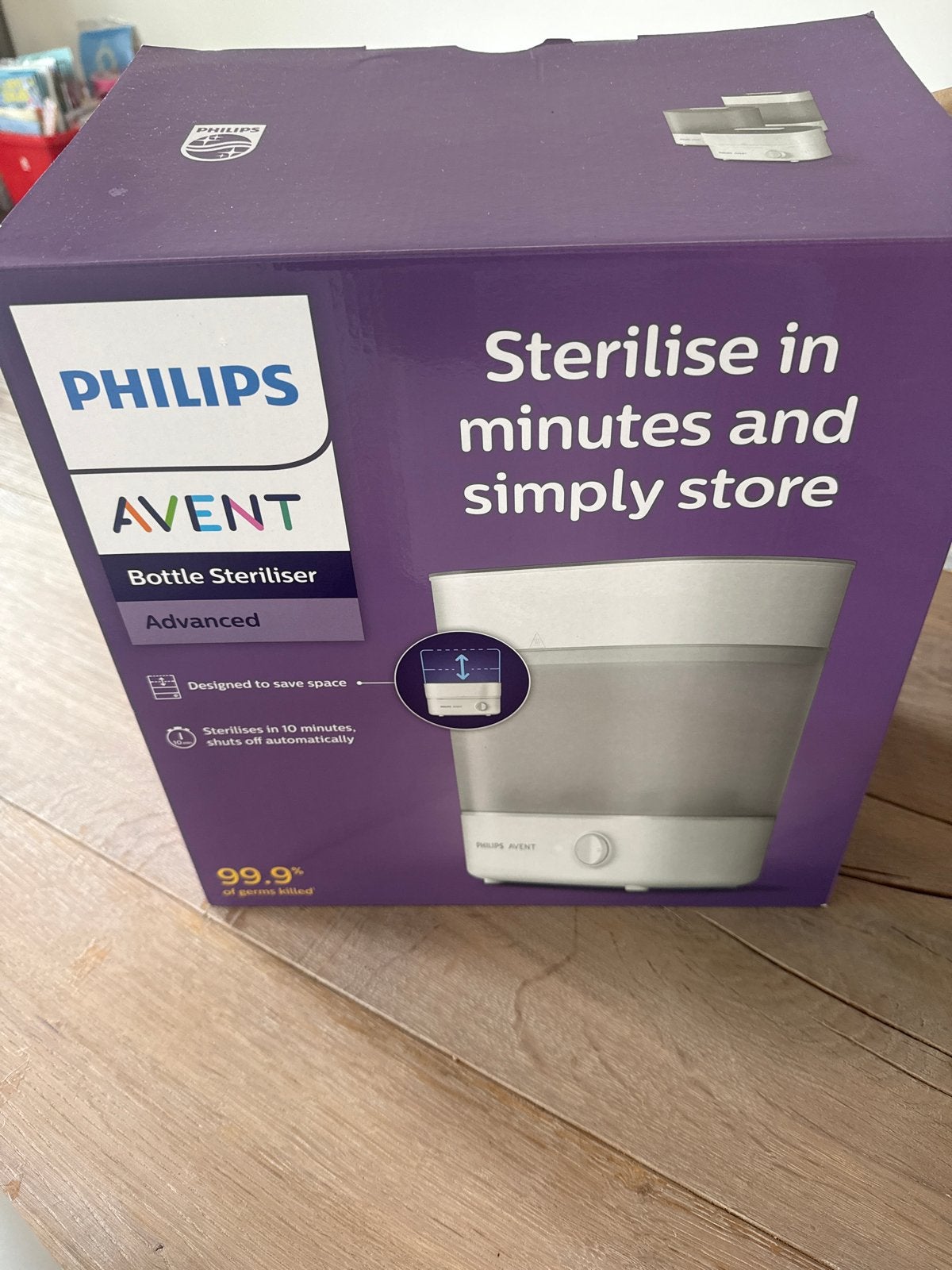 Philips Avent Flessen Sterilisator - Zo goed als nieuw, Ophalen, Zo goed als nieuw