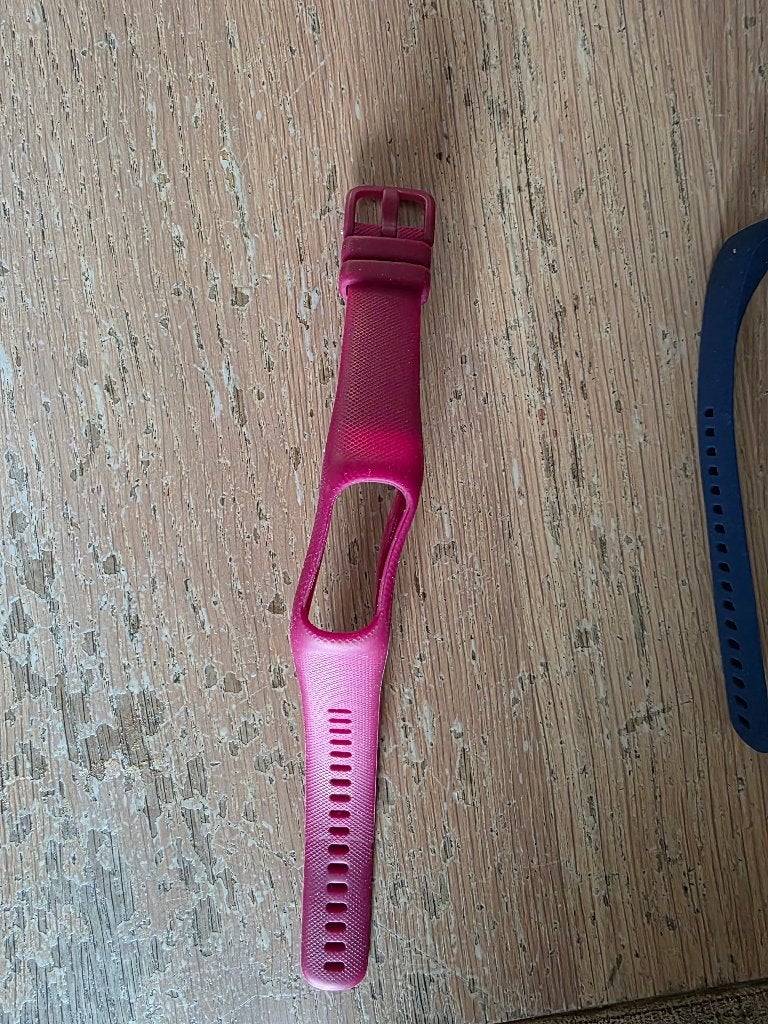Siliconen horlogebandjes garmin vivosmart 5, Ophalen, Zwart, Garmin, Zo goed als nieuw