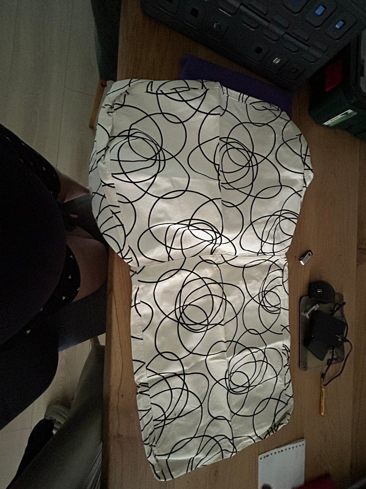 Henriksdal stoelhoes ikea 2x, Huis en Inrichting, Ophalen of Verzenden, Zo goed als nieuw