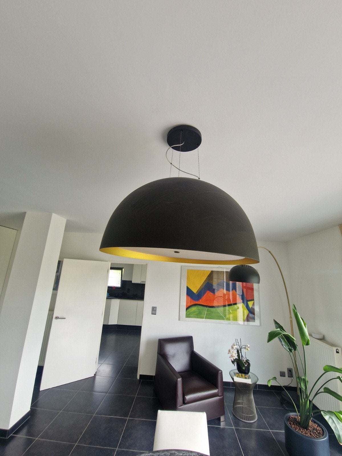 Philips Lirio hanglamp, Ophalen, Modern, Industrieel, Luxe, E27 (groot), Zo goed als nieuw