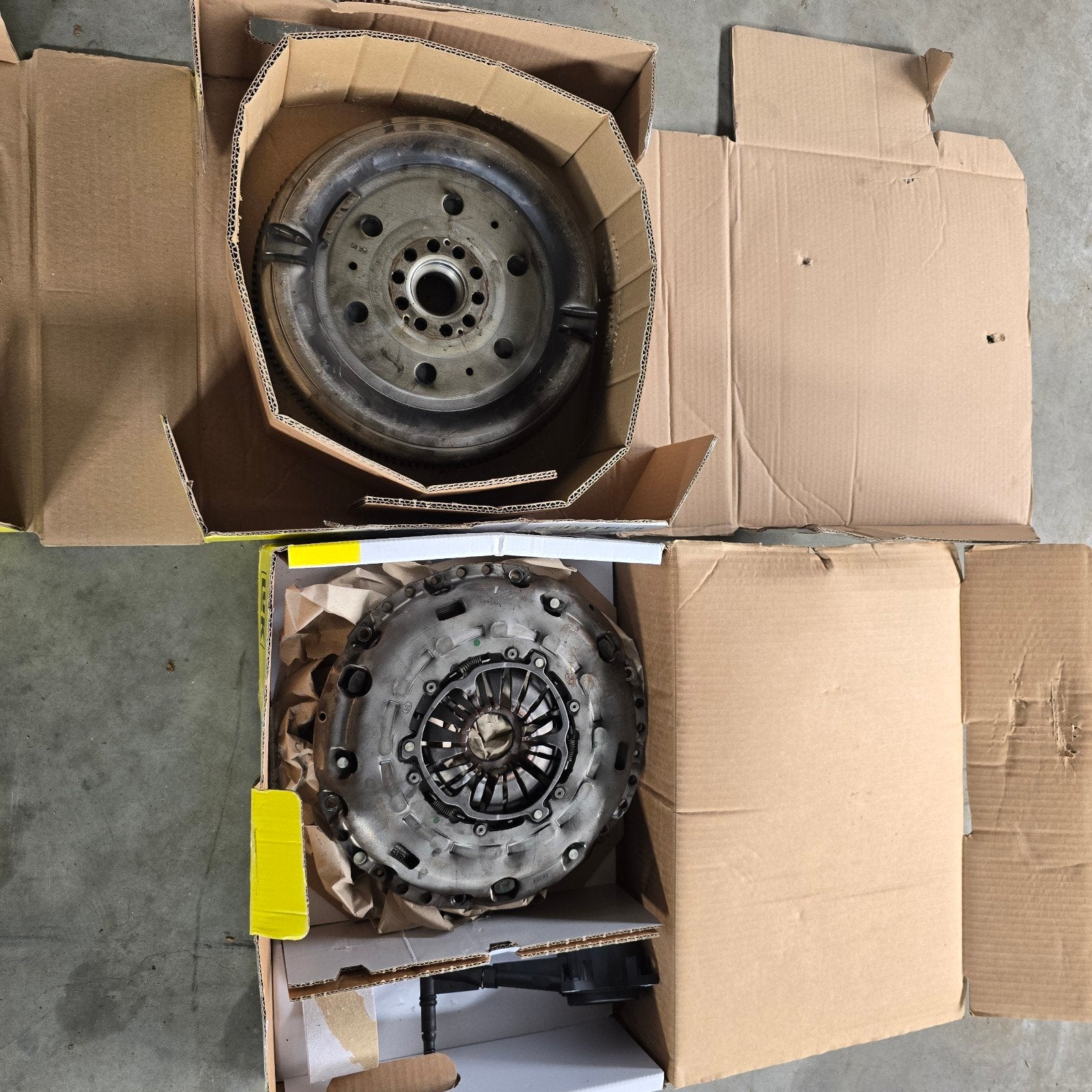 Vliegwiel en koppeling set voor audi tt vr6 bouwjaar 2007, Ophalen, Audi