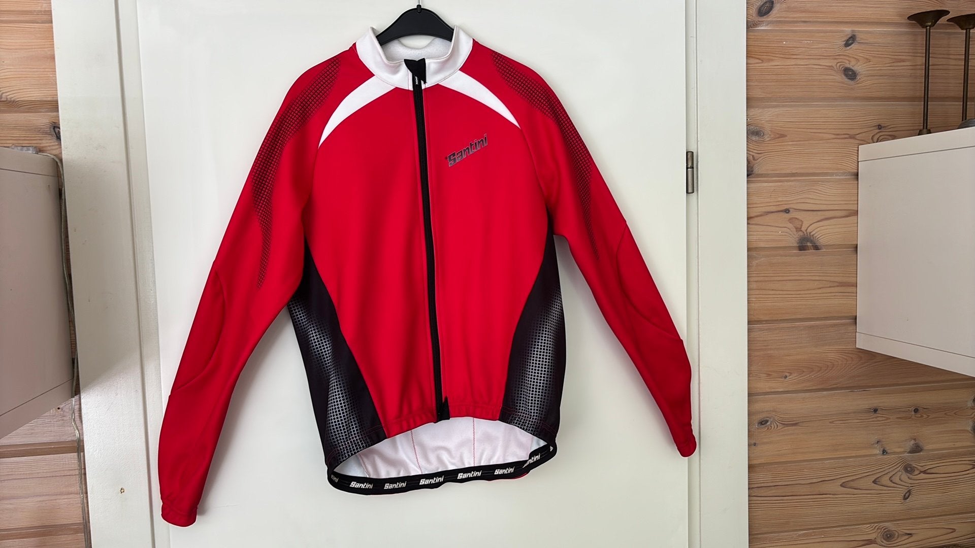 Santini Windproof trainingsjack vest maat L, Fietsen en Brommers, Fietsaccessoires | Fietskleding, Ophalen of Verzenden, Nieuw