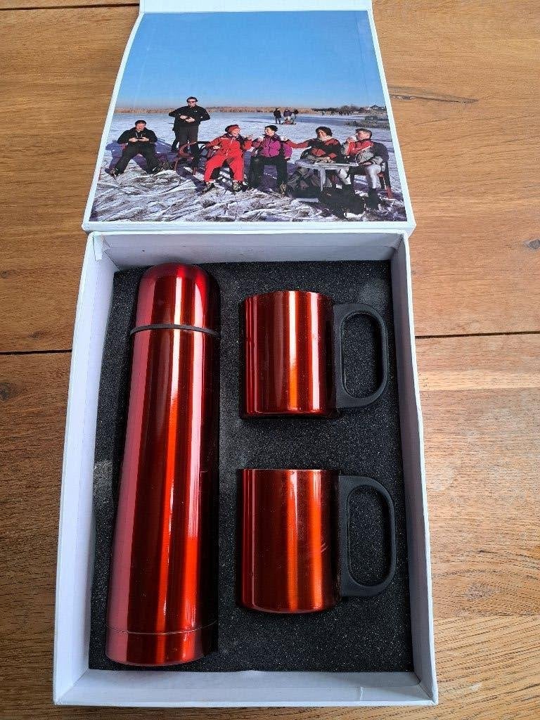Thermosfles + mokken, Ophalen of Verzenden, Nieuw