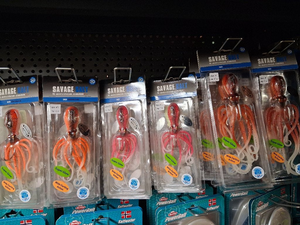 3D Octopus (120/185g) Top voor Kabeljauw!