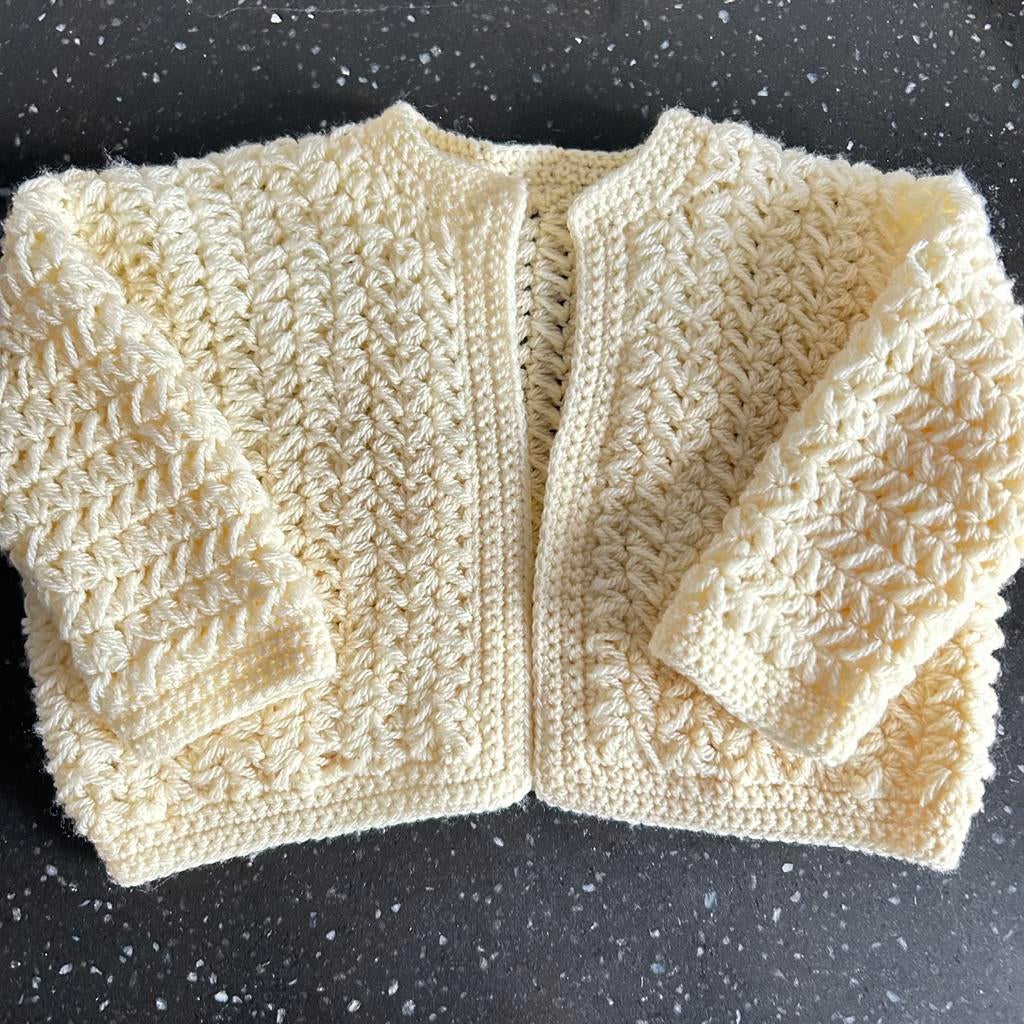 Jaren ‘50 gebreid vestje baby, Ophalen of Verzenden