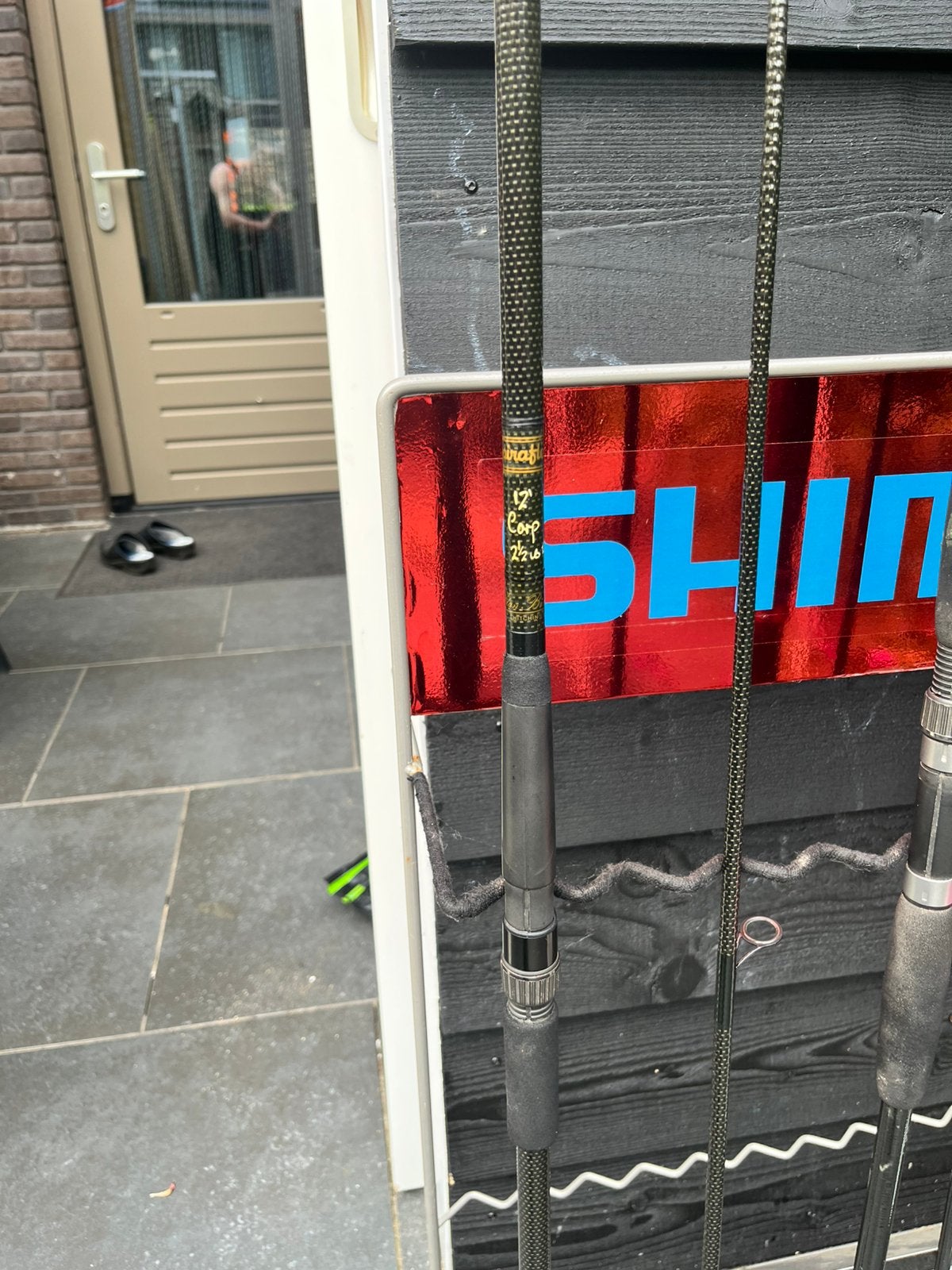 Spiraflex alan brown karperhengel, Watersport en Boten, Hengelsport | Karpervissen, Ophalen, Zo goed als nieuw, Werphengel