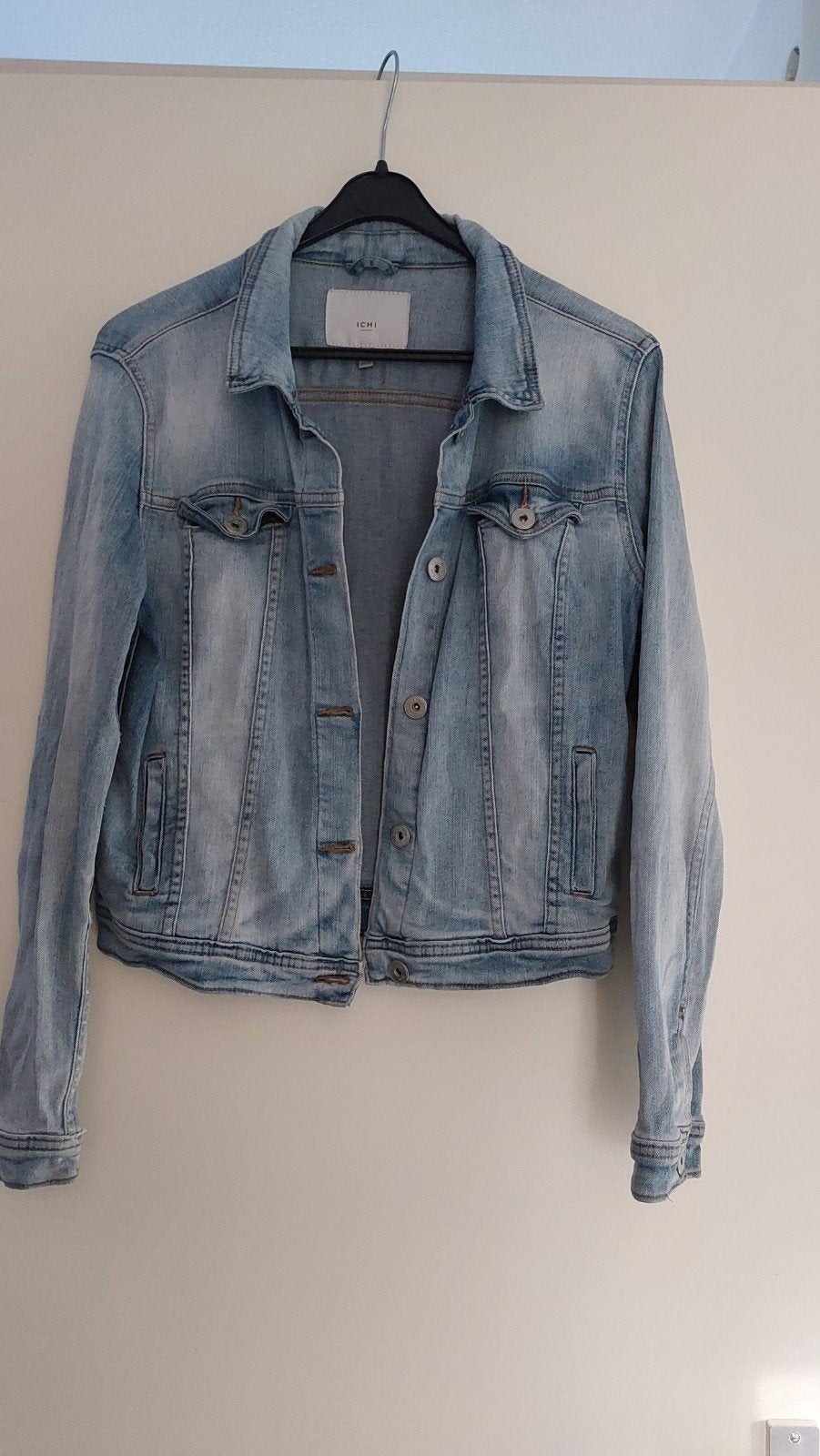 dames spijkerjasje, Ophalen of Verzenden, Zo goed als nieuw, Maat 38/40 (M), Blauw
