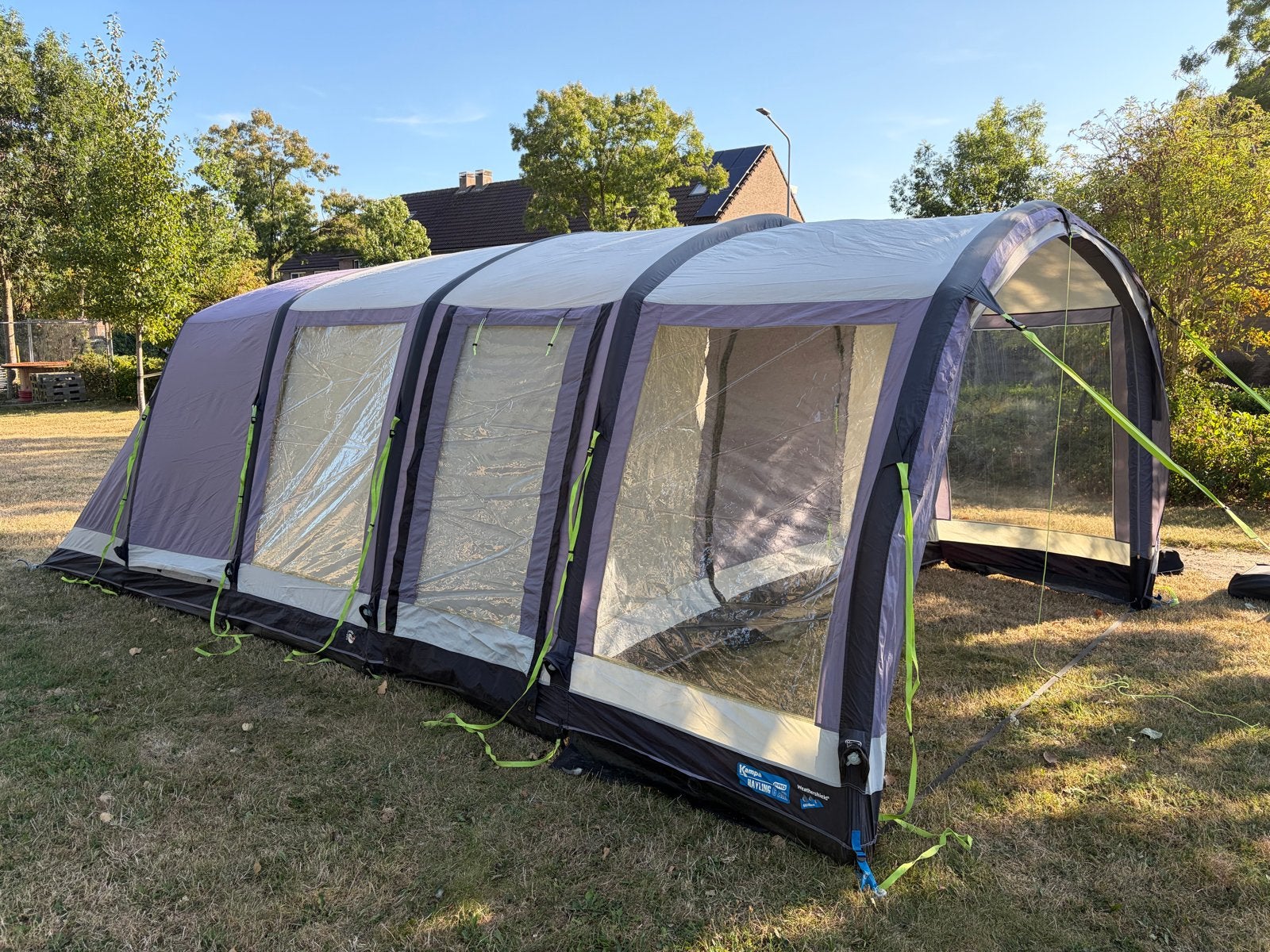 Kampa Hayling 6 Air Pro opblaasbare familietent, Ophalen, Zo goed als nieuw, Tot en met 6