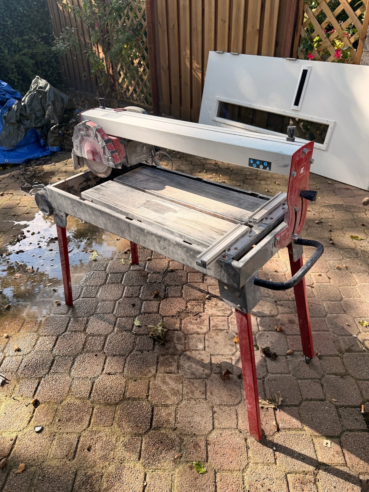 Einhell Expert Tegelsnijder - Krachtige Tegelzaagmachine, Doe-het-zelf en Verbouw, Ophalen, Gebruikt