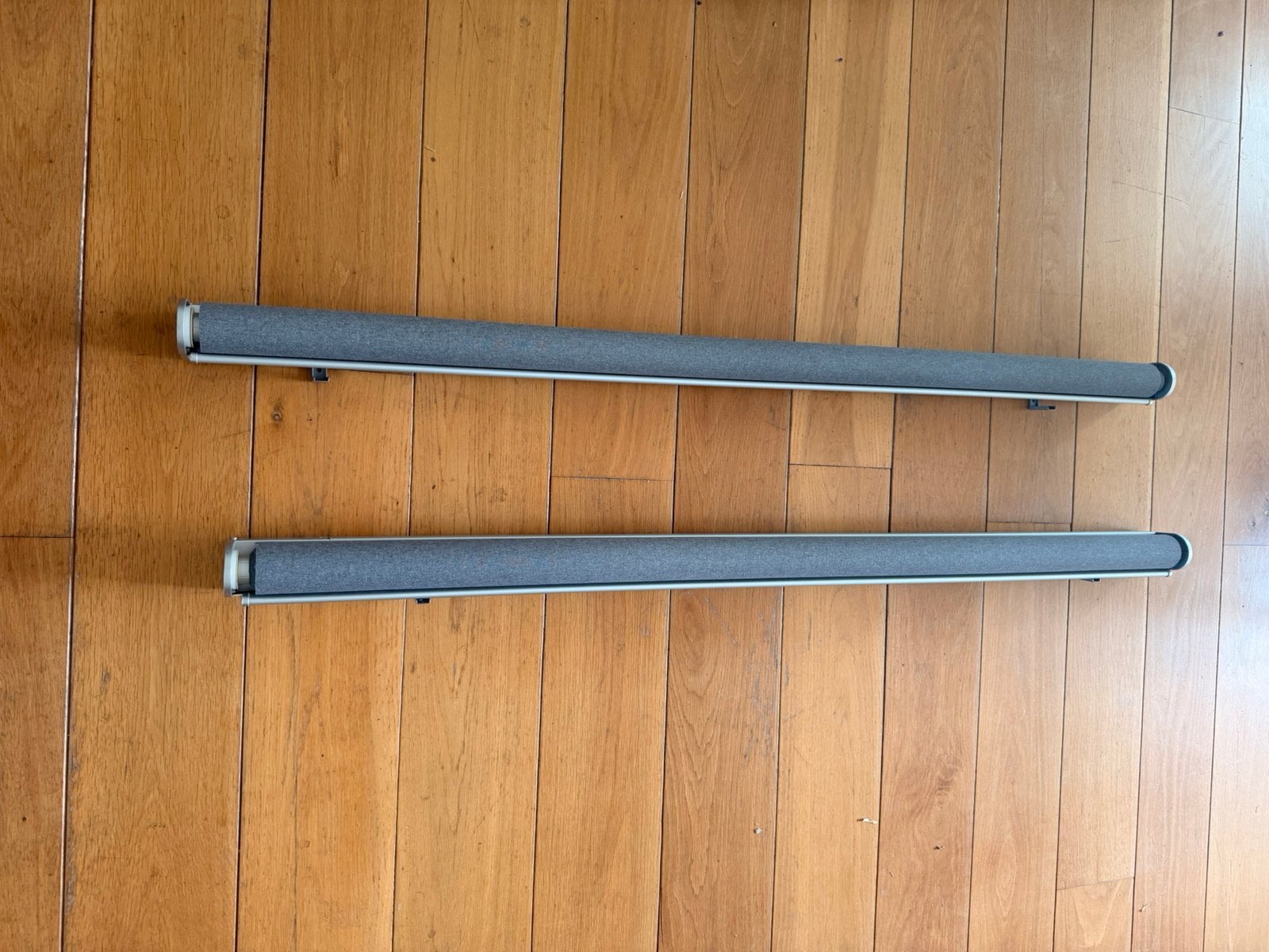 Automatische rolgordijnen IKEA, Ophalen, 120 cm, Met haken, Zo goed als nieuw