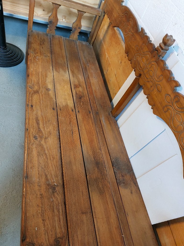 Houten bank, Ophalen, Gebruikt, Minder dan 75 cm, 150 tot 200 cm