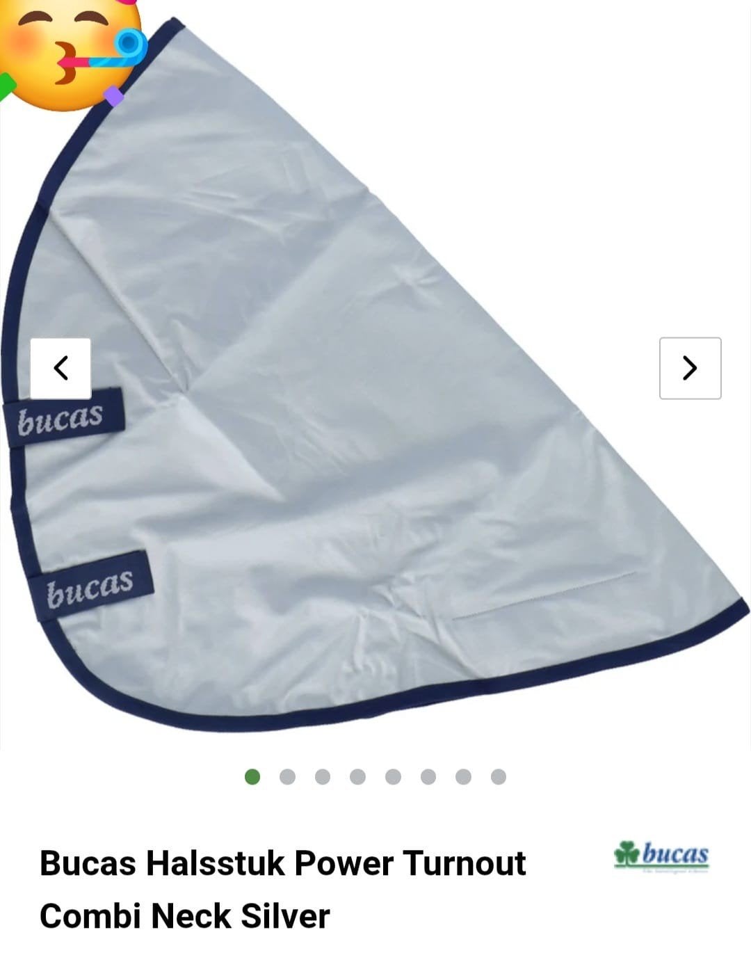 Halsstuk Bucas Power Combi maat m/l, Bucas, Ophalen of Verzenden, Zo goed als nieuw, Overige maten