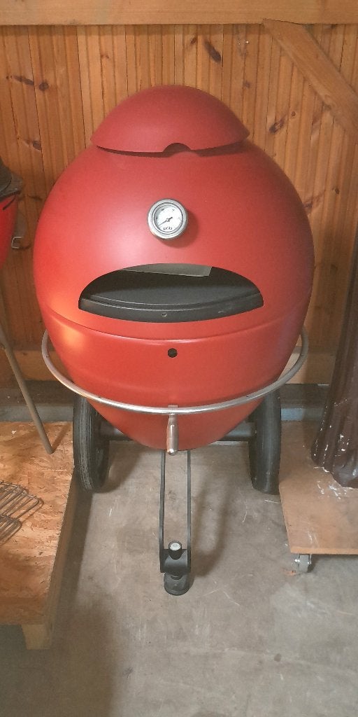 Uitverkoop italiaanse Design BBQ op Pellets met Pizza-Oven, Ophalen of Verzenden, Nieuw, PBQ, Met accessoires