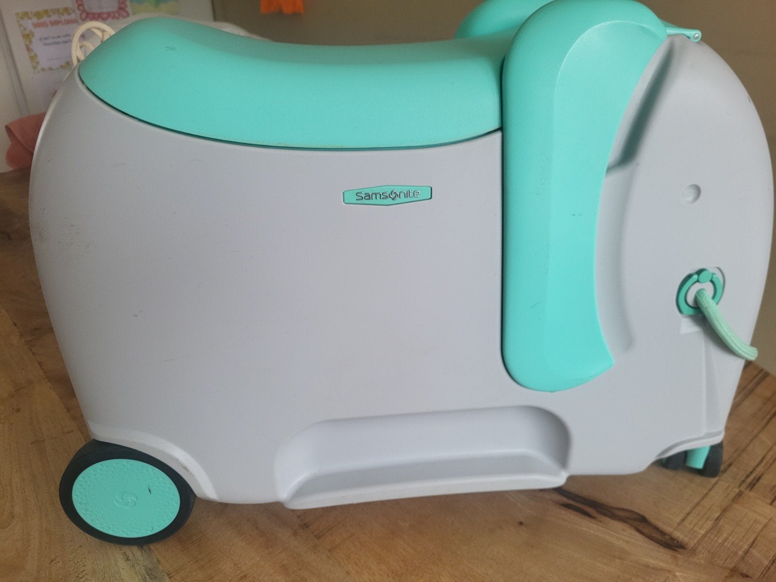 kinder koffer olifant, Ophalen, Gebruikt, Hard kunststof, Minder dan 50 cm
