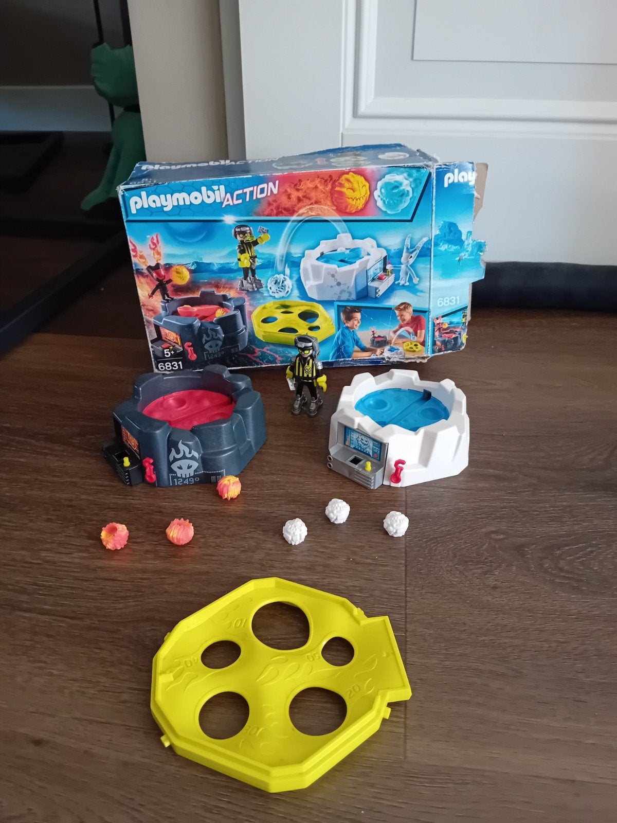 Playmobil 6831 fire en ice action game, Ophalen of Verzenden