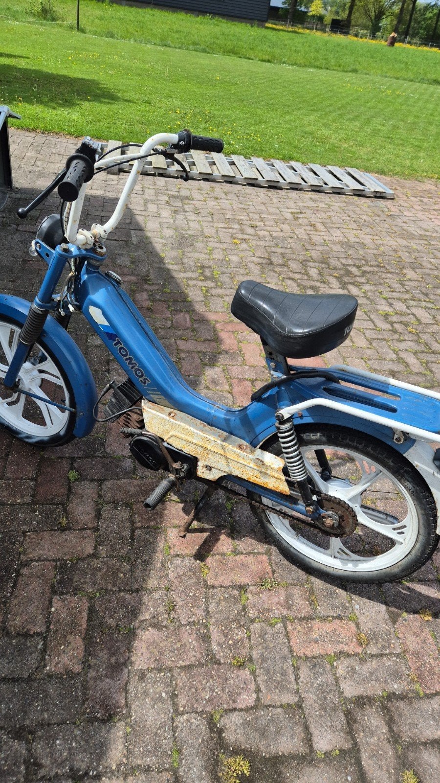 Tomos gezocht, Fietsen en Brommers, Brommers | Tomos, Ophalen, Gebruikt, Maximaal 45 km/u, Overige modellen