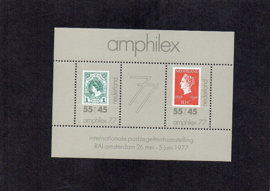 NVPH 1141 Postfris Amphilex 1977, Ophalen of Verzenden, Na 1940, Postfris