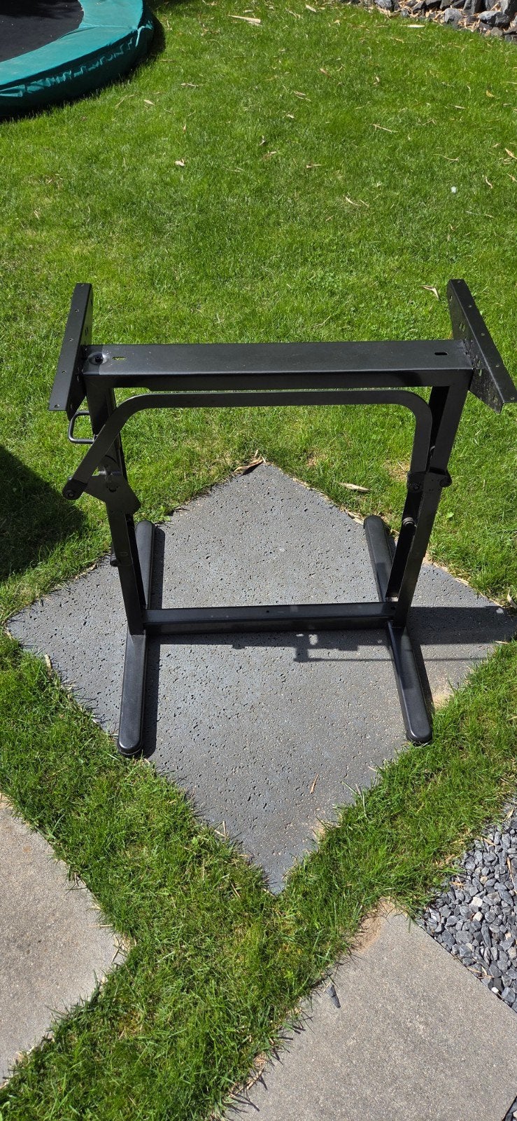 Tafelpoot Hobby 460LU - Zonder blad, Caravans en Kamperen, Caravan accessoires, Gebruikt, Ophalen