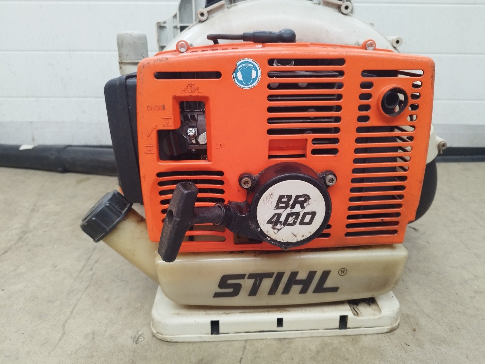 Stihl BR 400 Bladblazer - Krachtig en Betrouwbaar, Gebruikt, Ruggedragen, Ophalen of Verzenden, Stihl