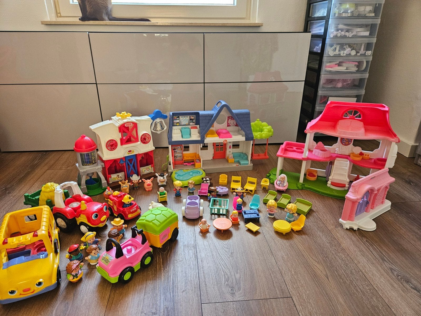 grote VTech Little People collectie, Kinderen en Baby's, Speelgoed | Vtech, Ophalen of Verzenden, Gebruikt