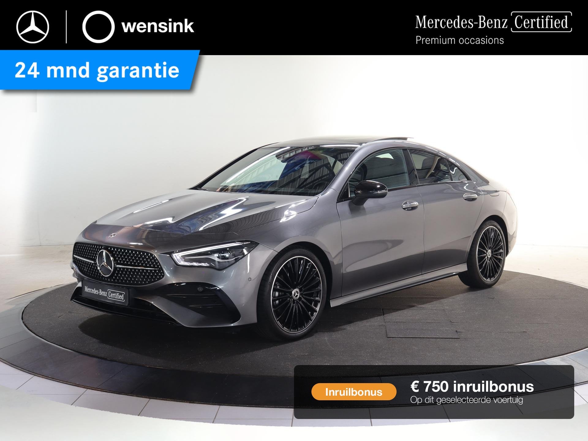 Mercedes-Benz CLA-klasse 180 Star Edition AMG Line Plus | Ni, Auto's, Mercedes-Benz, Bedrijf, Te koop, CLA, 360° camera, ABS, Achteruitrijcamera