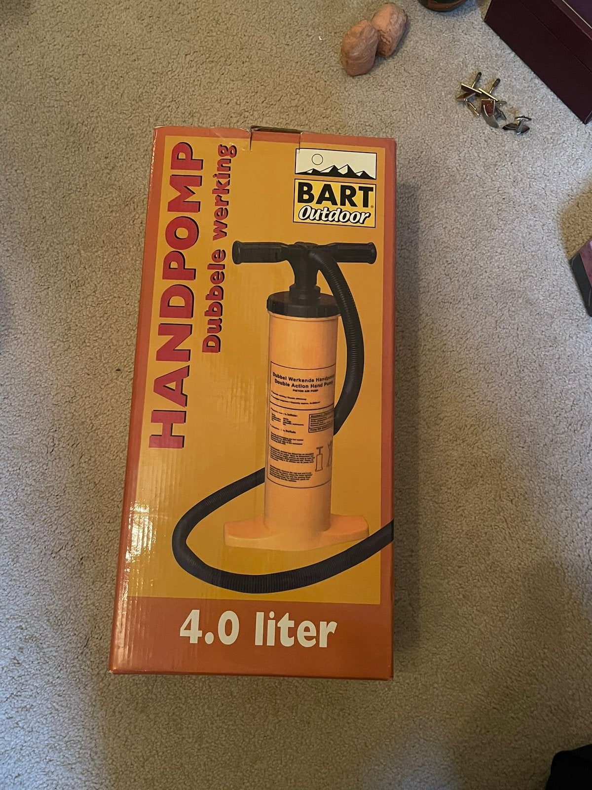 Handpomp, Ophalen, Zo goed als nieuw