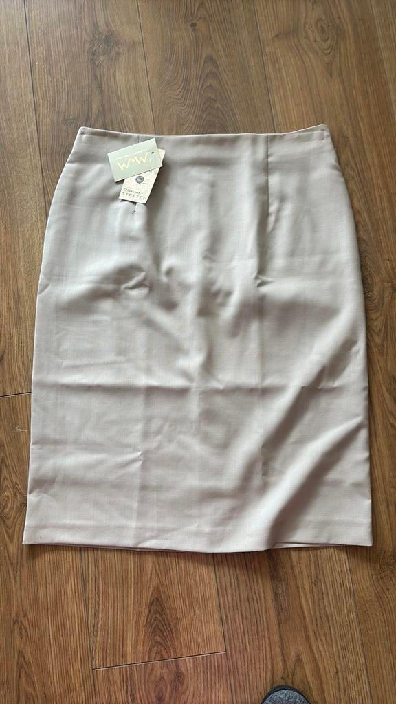 Rok, Maat 38/40 (M), Beige, Nieuw, Ophalen of Verzenden