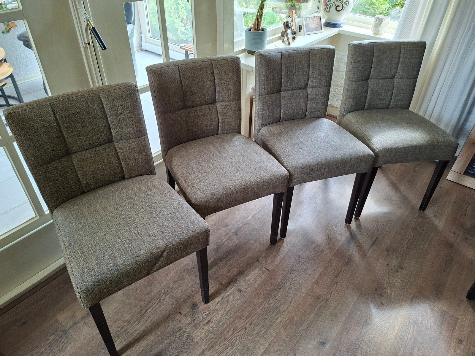 Eetkamerstoelen, Ophalen, Hout, Gebruikt, Vier