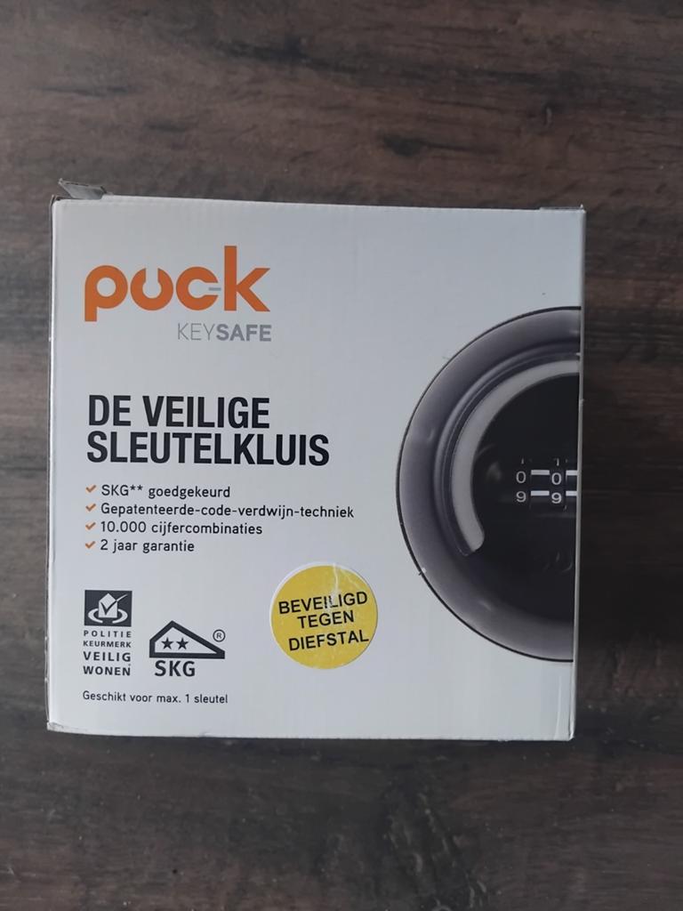 Puck sleutelkluis , puck keysafe nieuw!, Ophalen of Verzenden, Nieuw, Slot