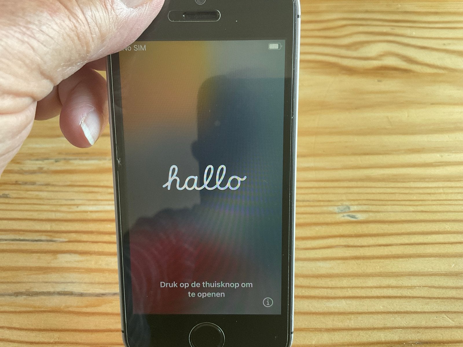 iPhone SE (2016) 16GB Zwart - Goede staat