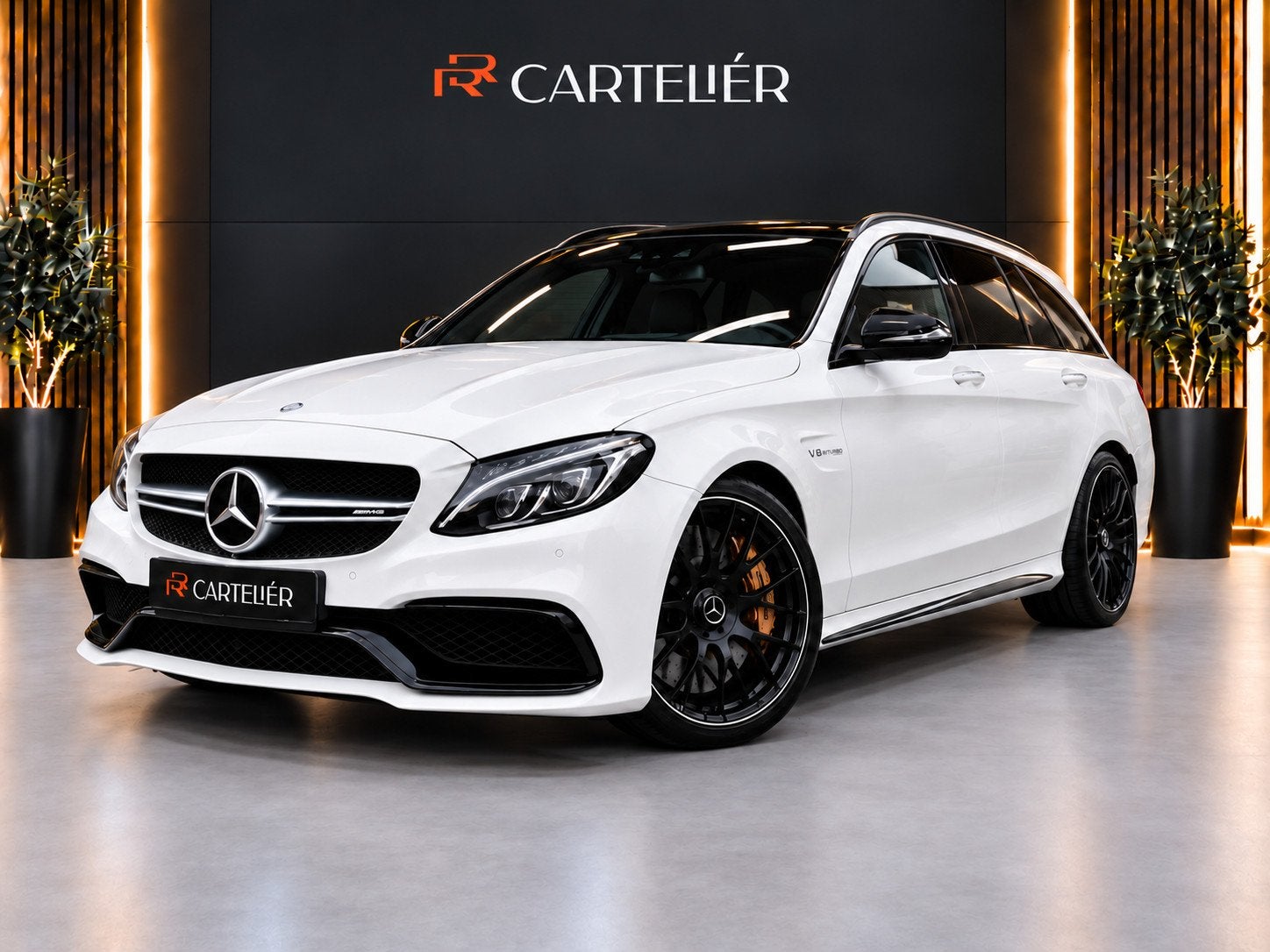 Mercedes C-klasse Estate AMG 63 S 510PK V8 BiTurbo | Pano |, Auto's, Automaat, Achterwielaandrijving, Gebruikt, Met garantie (alle)