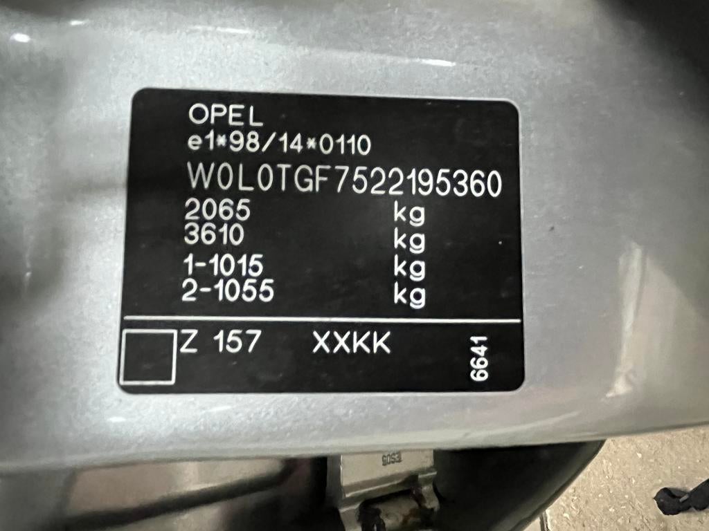 Plaatwerkdelen Opel Zafira A OPC Z157, Auto-onderdelen, Carrosserie en Plaatwerk, Ophalen of Verzenden, Gebruikt, Opel, Bumper