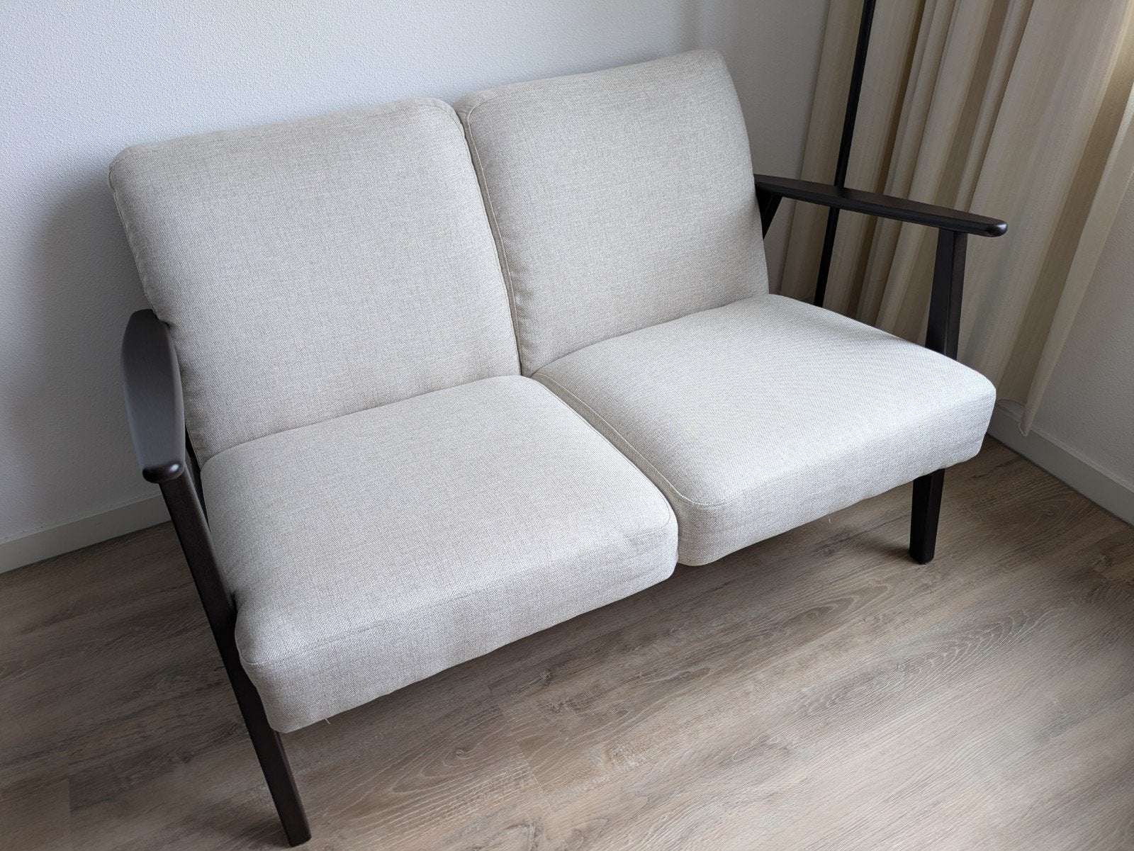 Tweezits ikea bank z.g.a.n., Ophalen, Tweepersoons, 75 tot 100 cm, Scandinavisch, Japandi