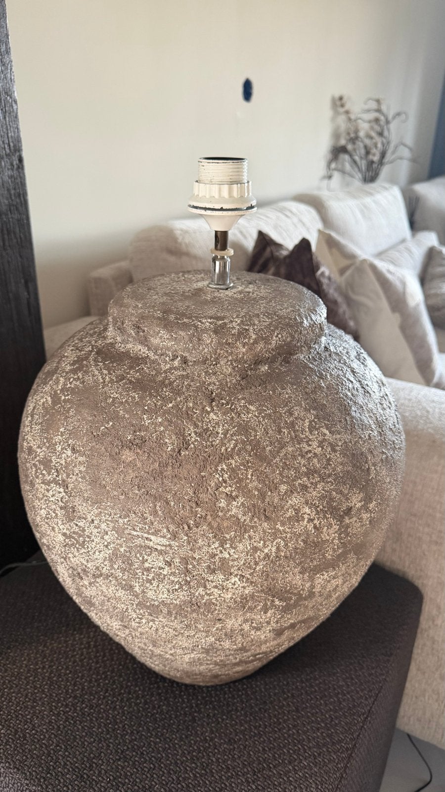 Kruiklamp groot 50cm hoog, Ophalen, Overige typen, Gebruikt, Vintage