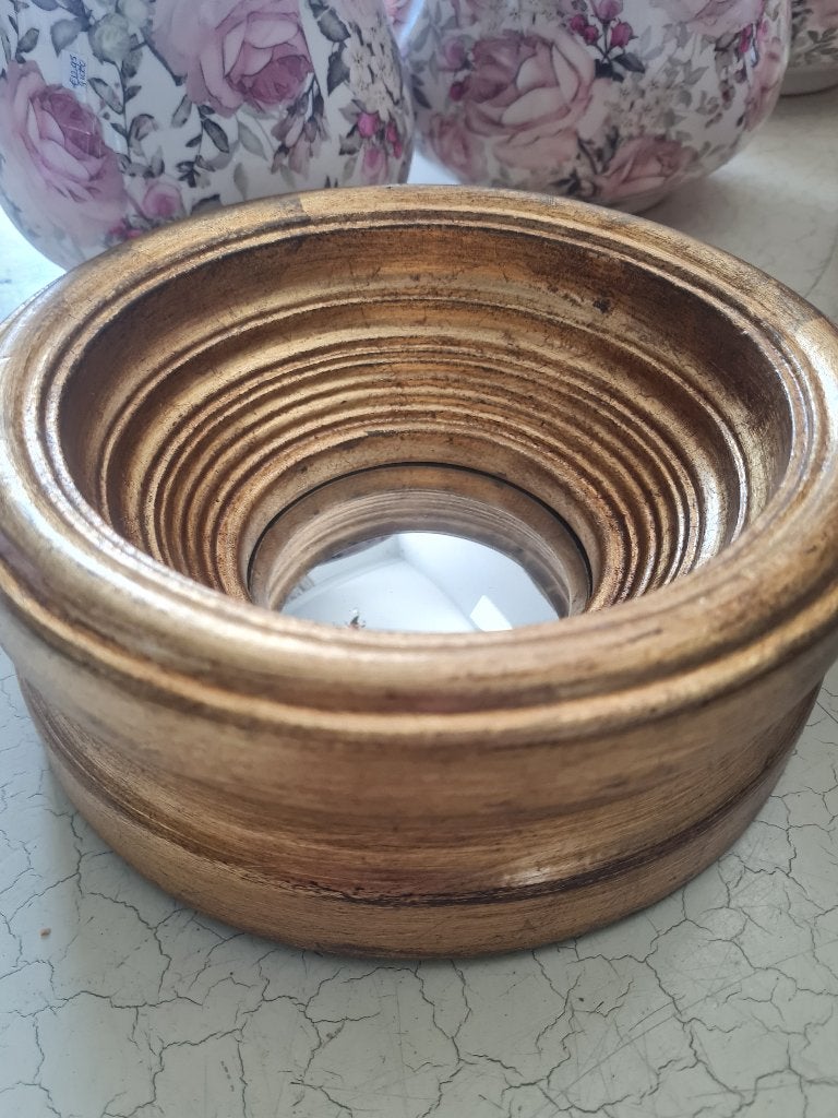 Kleine houten butler spiegel Clayre & Eef foto 1 t/m 3, Huis en Inrichting, Woonaccessoires | Spiegels, Heikant 21 Kaatsheuvel