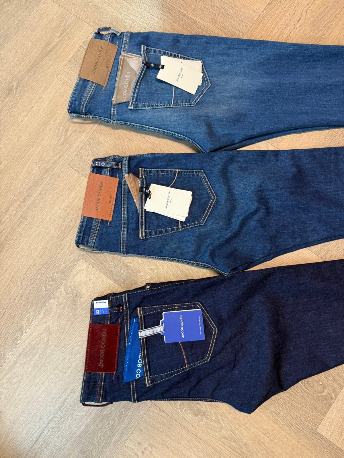 Jacob Cohen jeans 31 stretch blauw NIEUW, Kleding | Heren, Blauw, Italy, Overige jeansmaten, Nieuw