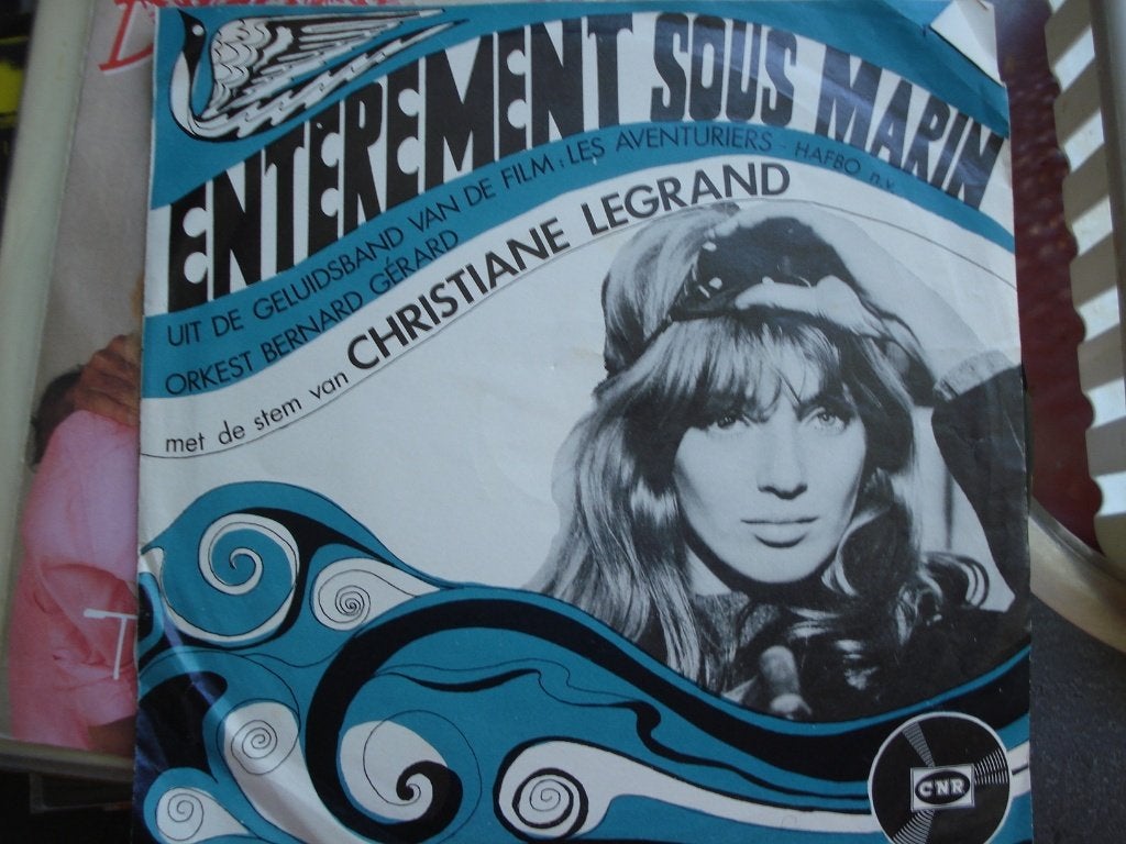 Alain Delon: Laetitia / Enterrement sous marin, Cd's en Dvd's, Filmmuziek en Soundtracks, 7 inch, Single, Zo goed als nieuw