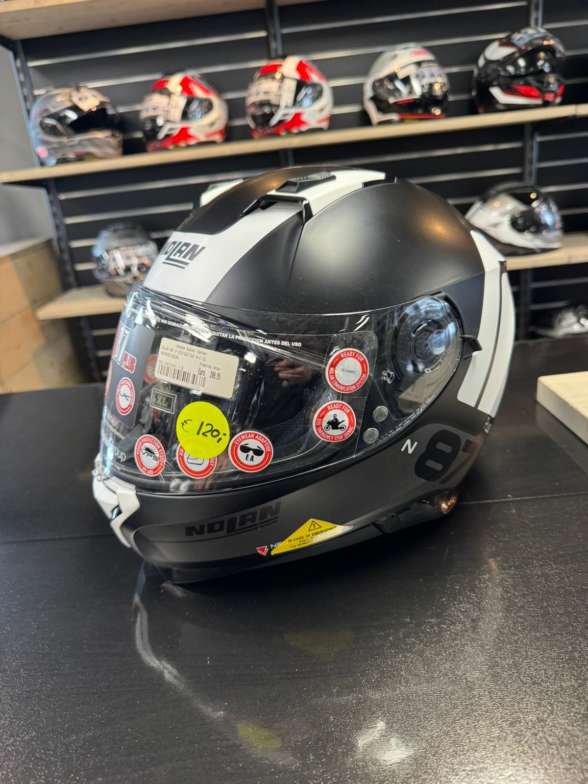 Nolan motor helm, Motoren, Nieuw met kaartje, Nolan, XL, Ophalen of Verzenden