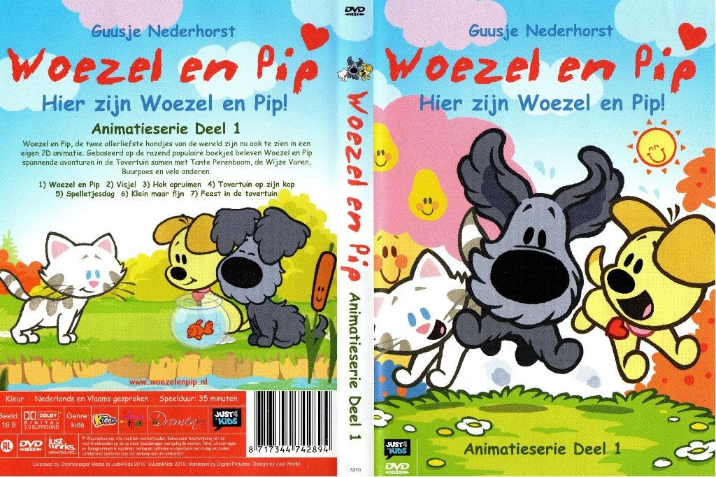 Woezel en Pip, hier zijn Woezel en Pip!, Alle leeftijden, Ophalen of Verzenden, Zo goed als nieuw