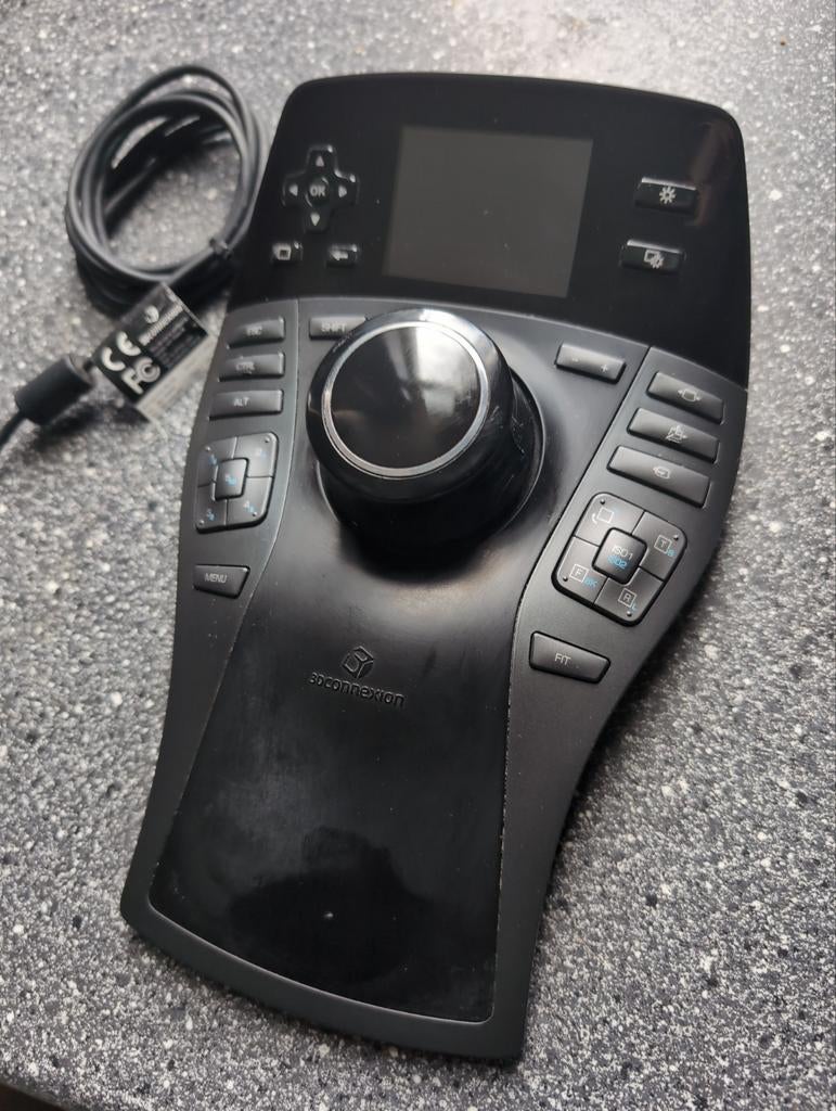 3Dconnexion SpacePilot Pro 3D muis, Computers en Software, Muizen, Gebruikt, Ergonomisch, Overige typen, Ophalen of Verzenden