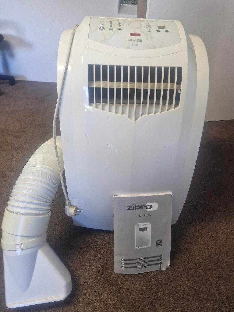 Zibro P122 airconditioner, Timer, 3 snelheden of meer, Ophalen of Verzenden, Zo goed als nieuw