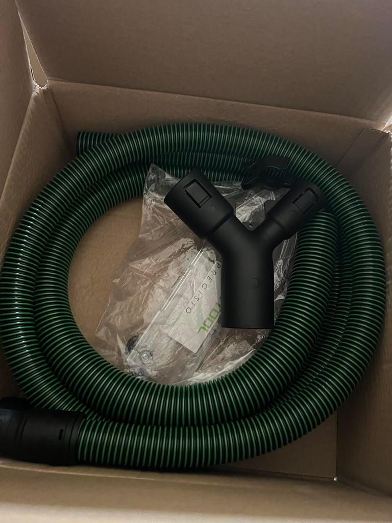 Festool slang met T-stuk en beschermkap voor afzuiging, Ophalen of Verzenden, Zo goed als nieuw