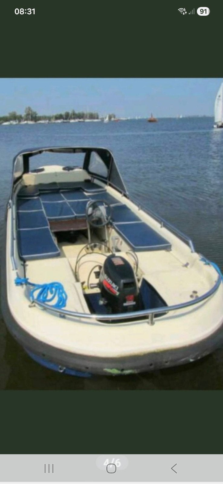 15 pk buitenboordmotor, Watersport en Boten, Bootonderdelen, Ophalen, Gebruikt