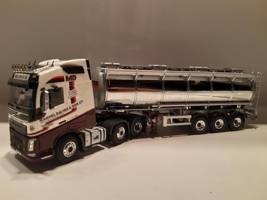 wsi Volvo Mansel Davies & son tanktransport, Ophalen of Verzenden, Zo goed als nieuw, Bus of Vrachtwagen, Wsi