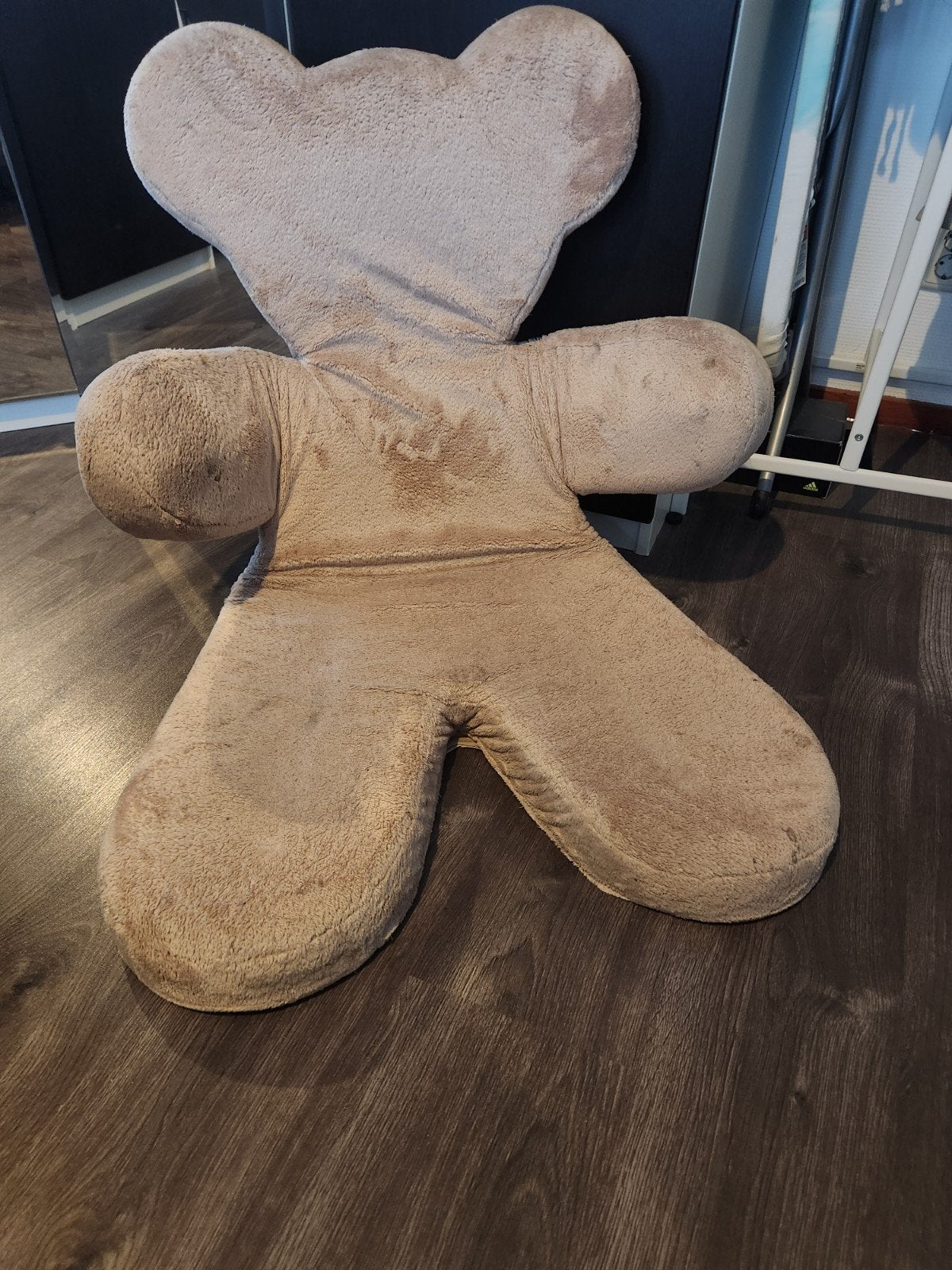Knuffelbeer stoel - Zachte en comfortabele zitzak, Overige kleuren, Ophalen of Verzenden, Gebruikt, Speels, Comfortabel, Zitzak