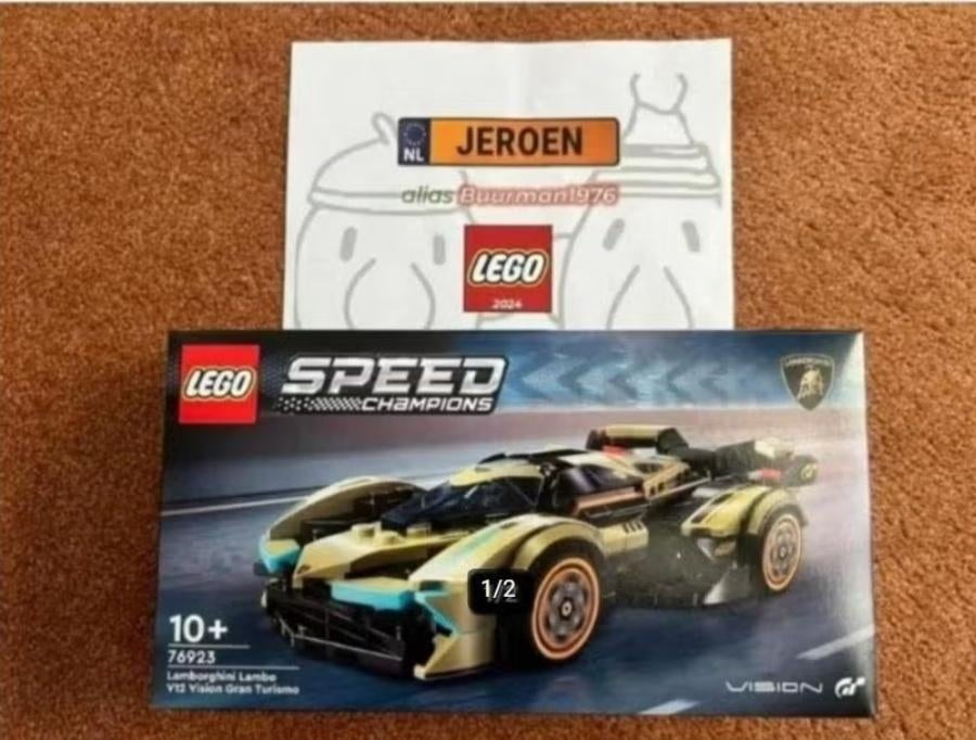 Lego 76923 SPEED Champions Lamborghini V12 Vision GT (MISB), Lego, Nieuw, Compleet, Complete set