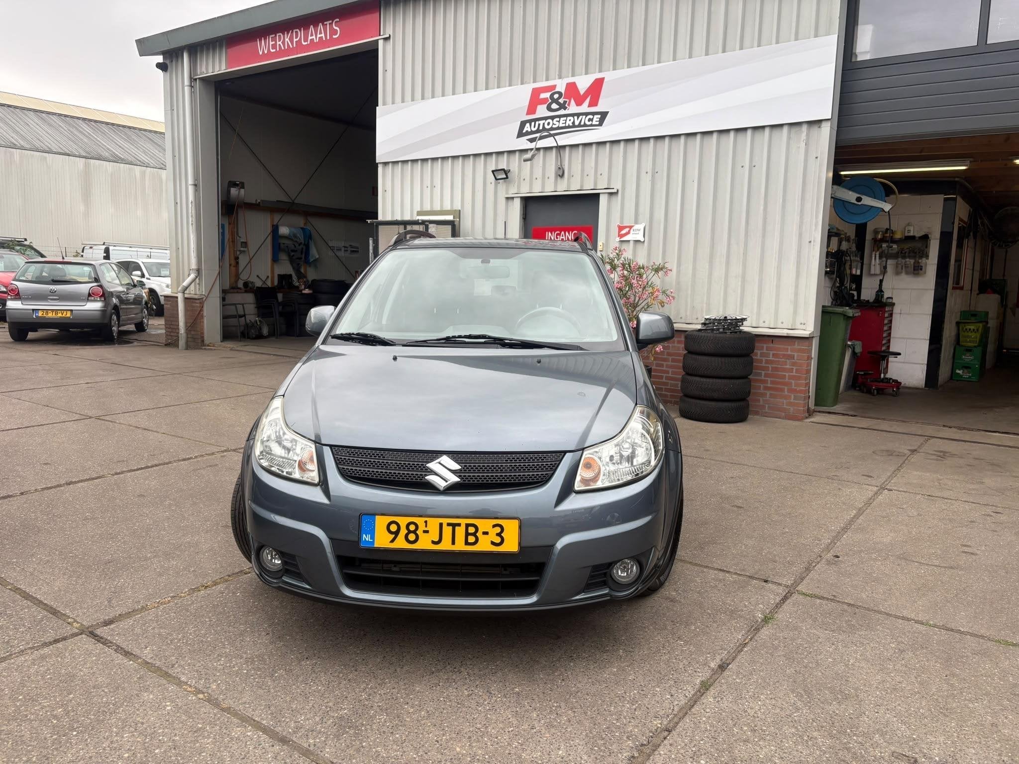 Suzuki SX4 1.6 Shogun Airco, trekhaak, Auto's, Suzuki, Gebruikt, 4 cilinders, 49 €/maand, Origineel Nederlands