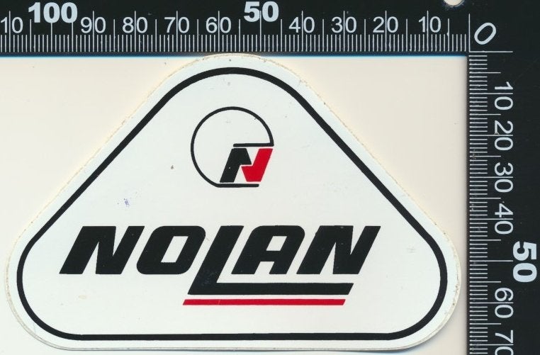 Sticker: Nolan (1), Verzenden, Zo goed als nieuw, Auto of Motor