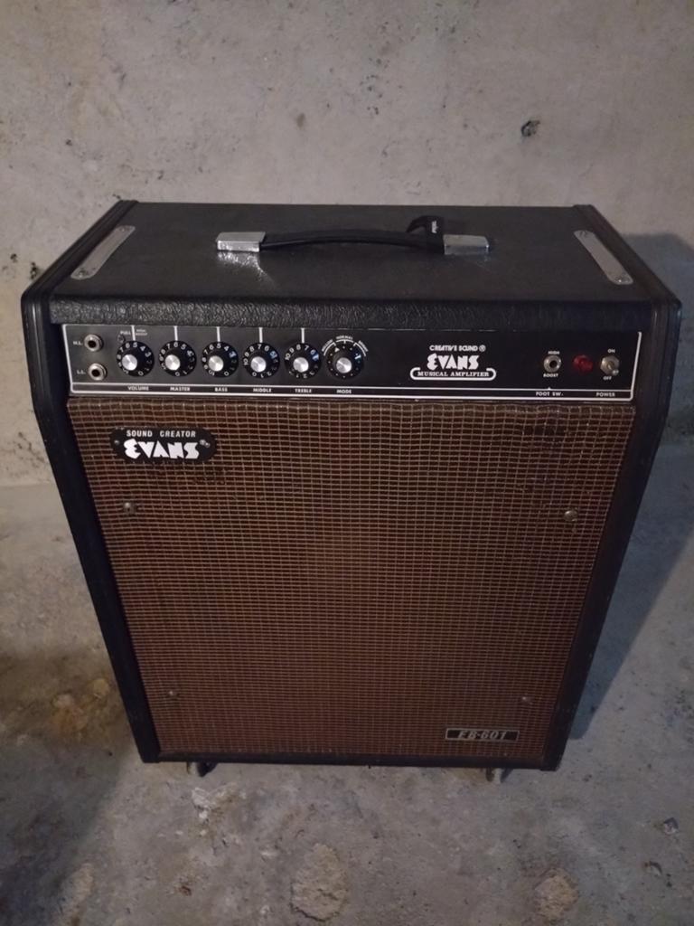 Evans Sound Creator Basversterker - Vintage Kwaliteit, Muziek en Instrumenten, Ophalen of Verzenden, Gebruikt, 100 watt of meer